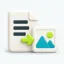 Page export icon for the PDF to image converter tool