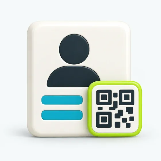 Contact QR Code Generator for vCard Address Books